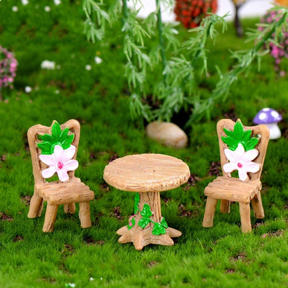 DIY Fairy Garden Miniature Figurines - Garden Pot, Dollhouse & Landscape Decorations