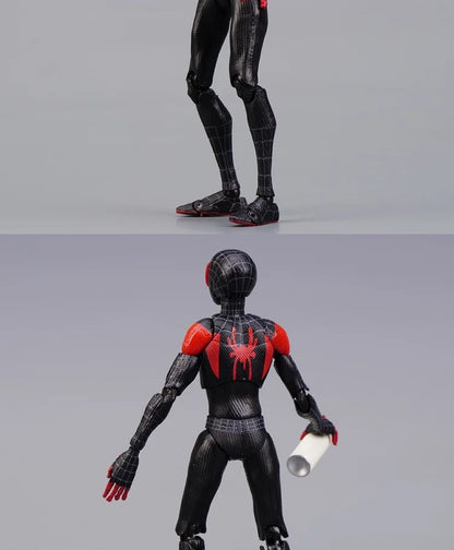Miles Morales Spider-Man Action Figure — Into the Spider-Verse Collectible Toy for Kids Gift