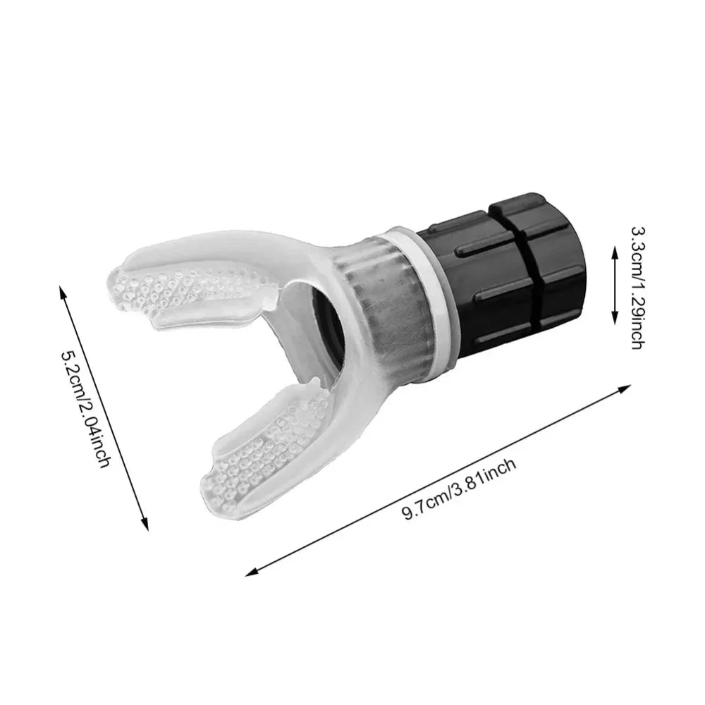 Portable Breath Fitness Exerciser: Lung Breathing Exercise Device for Endurance Workouts - Adjustable Resistances