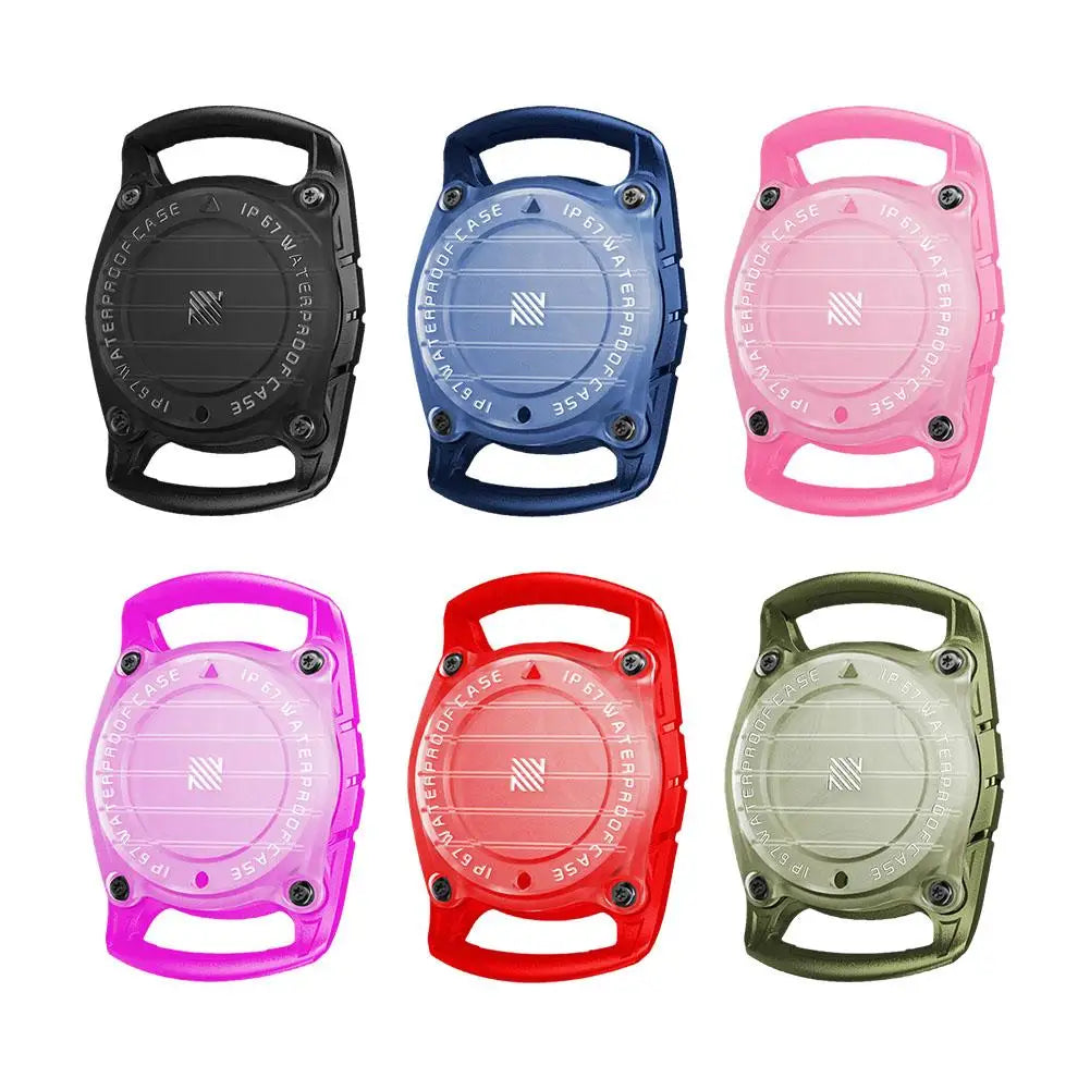 Waterproof Apple AirTag Case – Protective GPS Tracker Holder for Dog & Cat Collars
