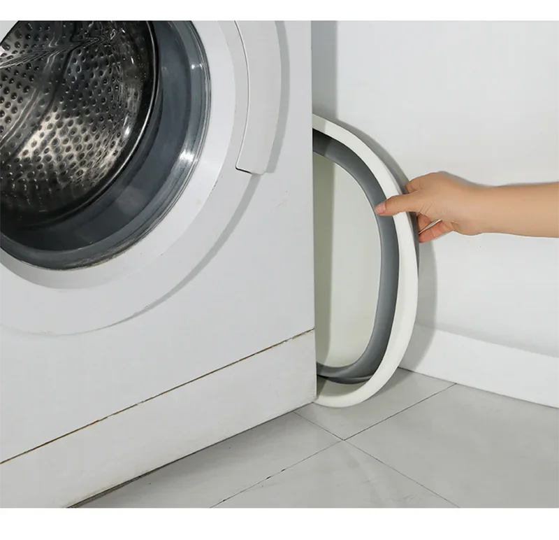 Portable Plastic Folding Wash Basin – Laundry Tub & Bath Basin for Adults and Babies, Kitchen & Bathroom Accessory