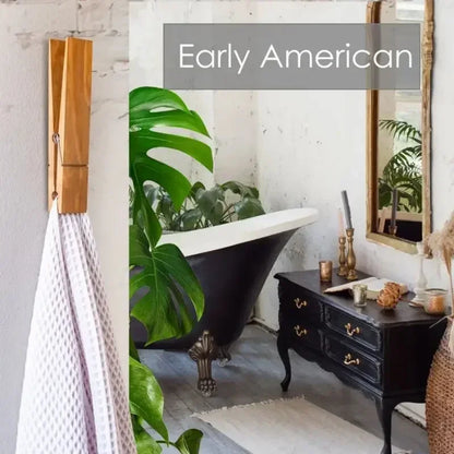Wooden Clothespin Bathroom Towel Holder, Wall-Mounted Giant Towel Clip, Rural Style Large Clothespin Hook