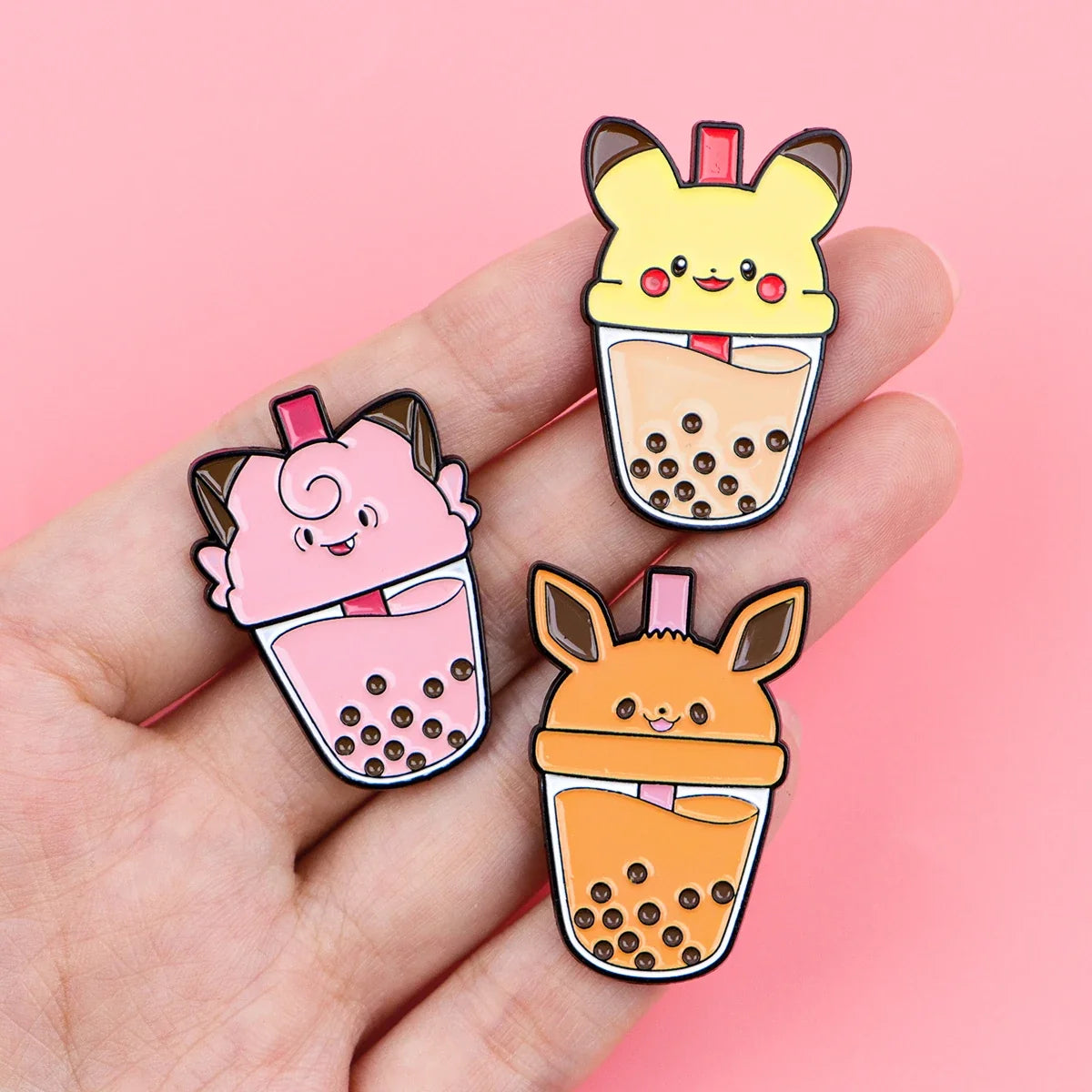 Cute Duck Enamel Pin Set - Cartoon Animal Lapel Brooches for Coats, Bags & Gifts
