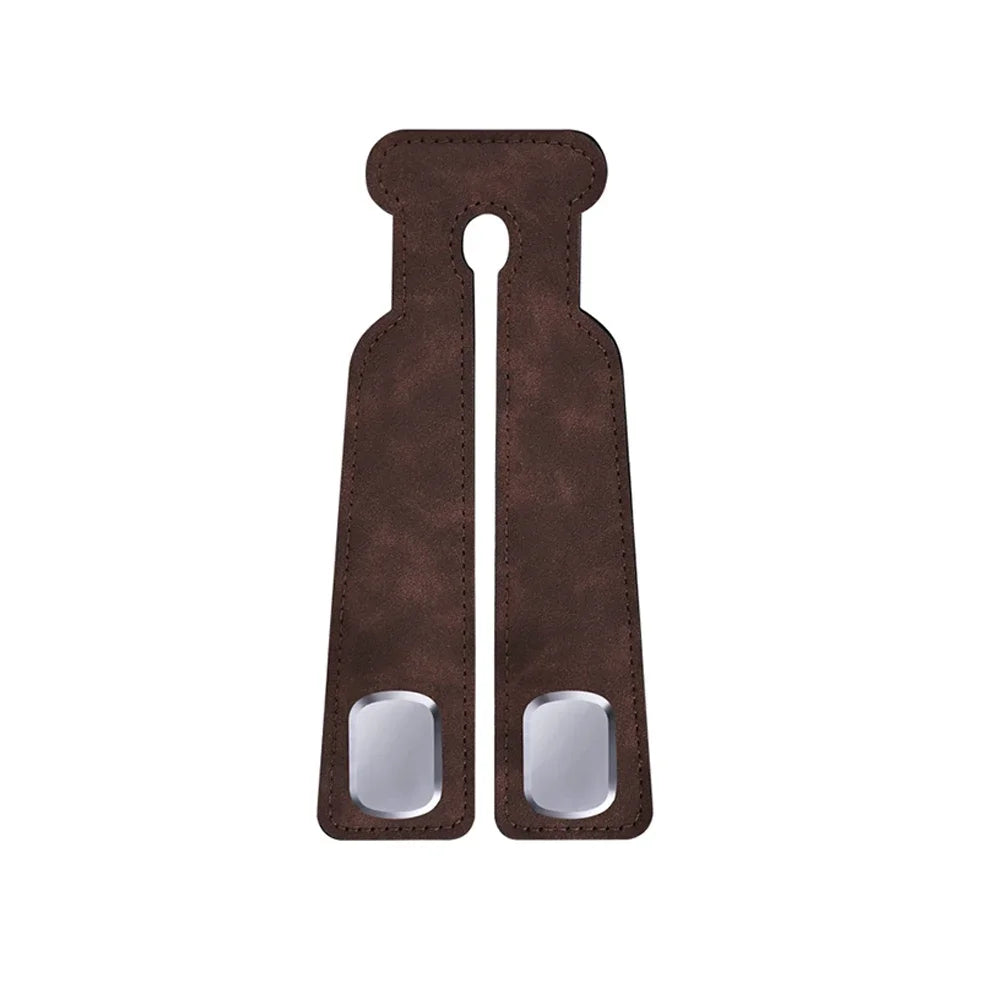 2-in-1 Universal Car Seat Headrest Hook – Double Hook Hanger Clip for Back Seat Storage Organizer & Car Interior Accessories