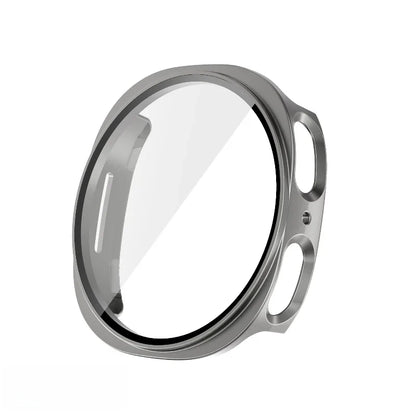 Tempered Glass + Protective Case for Samsung Galaxy Watch 8 (40mm/44mm & Classic) – Anti-Scratch Screen Protector Bumper Cover