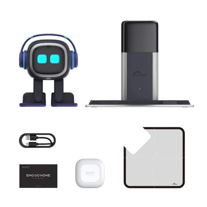 EMO AI Robot Toy – Intelligent Desktop Smart Pet Companion, Electronic Interactive Children’s Educational Gift & Home Decoration