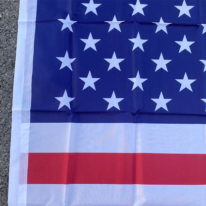 150x90cm Double-Sided USA Flag Banner – High-Quality Polyester with Grommets, American Flag