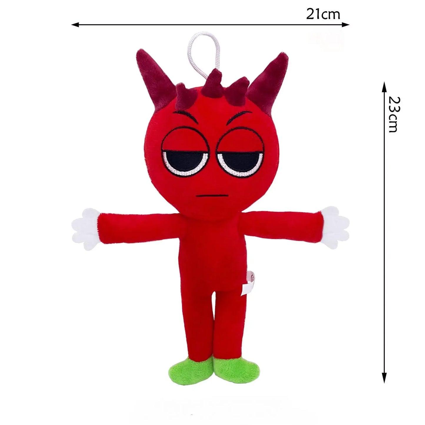 Sprunki Plush Toys – Humanoid Sprunki Soft Cartoon Pillow, Stuffed Game Doll for Kids’ Birthday Gift