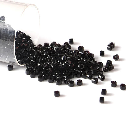 Miyuki Delica Seed Beads - 11/0 Glass Beads for DIY Jewelry, Bracelet Making & Craft Projects