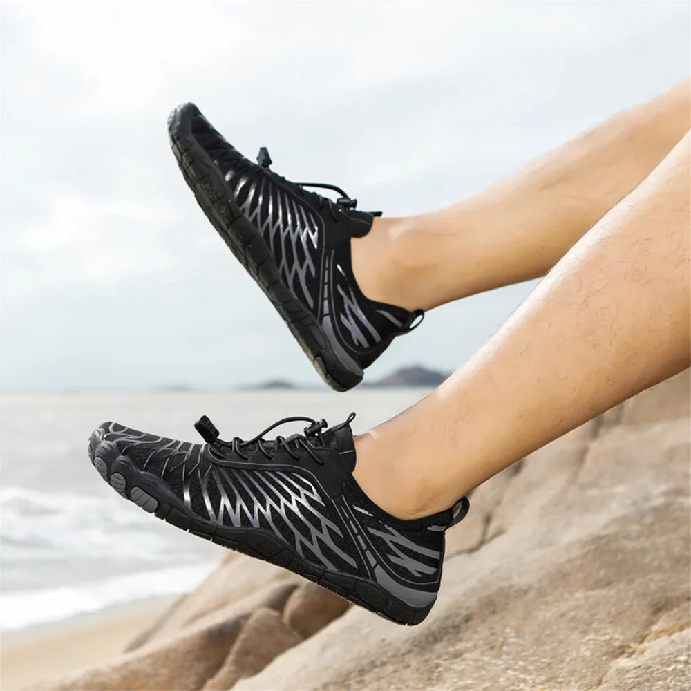Unisex Aqua Water Shoes – Anti-Slip Quick-Dry Barefoot Sneakers for Beach, Swimming, Wading & Outdoor Activities
