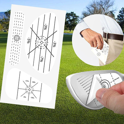 150PCS Golf Club Impact Tape Labels – Stickers for Driver, Woods, Irons & Putter, Swing Practice Training Aids