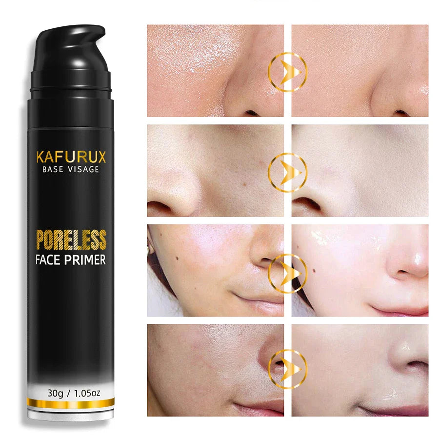 Moisturizing Transparent Jelly Primer – Long-Lasting Makeup Base Cream for Smooth Color Rendering