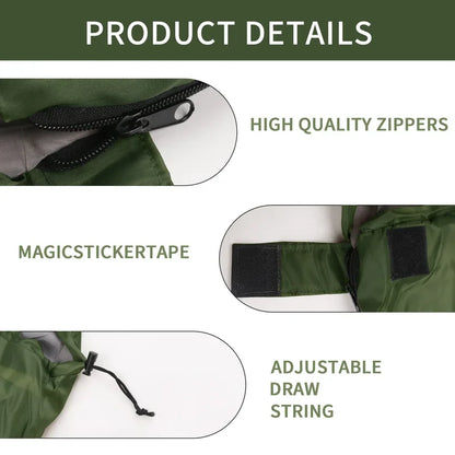 Ultralight Camping Sleeping Bag - Waterproof, 4-Season Warm Envelope for Backpacking, Outdoor Traveling & Hiking