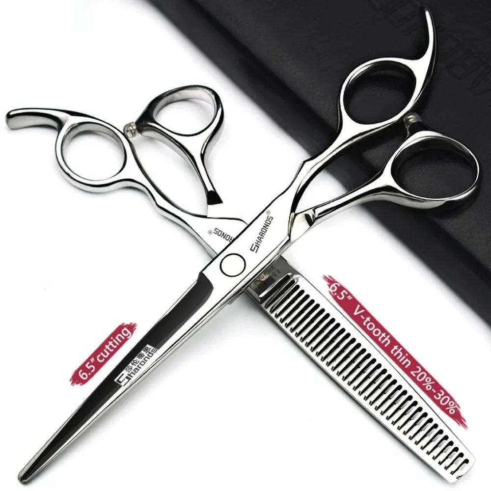 Professional Japanese Hair Cutting & Thinning Scissors – 6''/6.5''/7''/7.5'' Sharp Barber Shears for Salon & Home Use