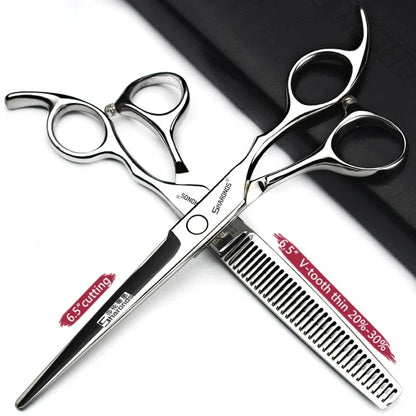 Professional Japanese Hair Cutting & Thinning Scissors – 6''/6.5''/7''/7.5'' Sharp Barber Shears for Salon & Home Use