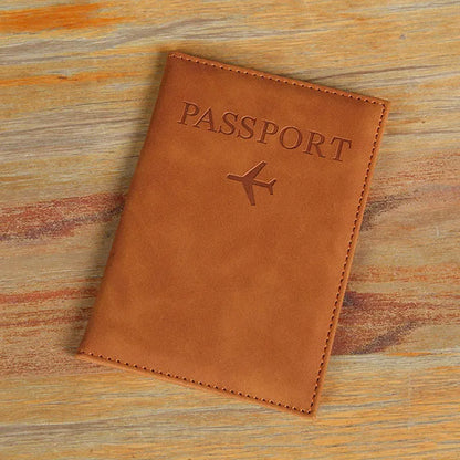 World Map Lover Passport Cover – Hot Stamping Travel Passport Holder Case for Men & Women, Fashion Wedding Gift Organizer
