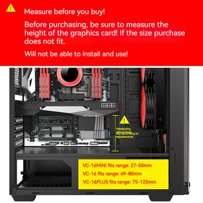 Magnetic GPU Support Bracket – Graphics Card Holder Stand for Desktop Protection & Stability Computer Accessories