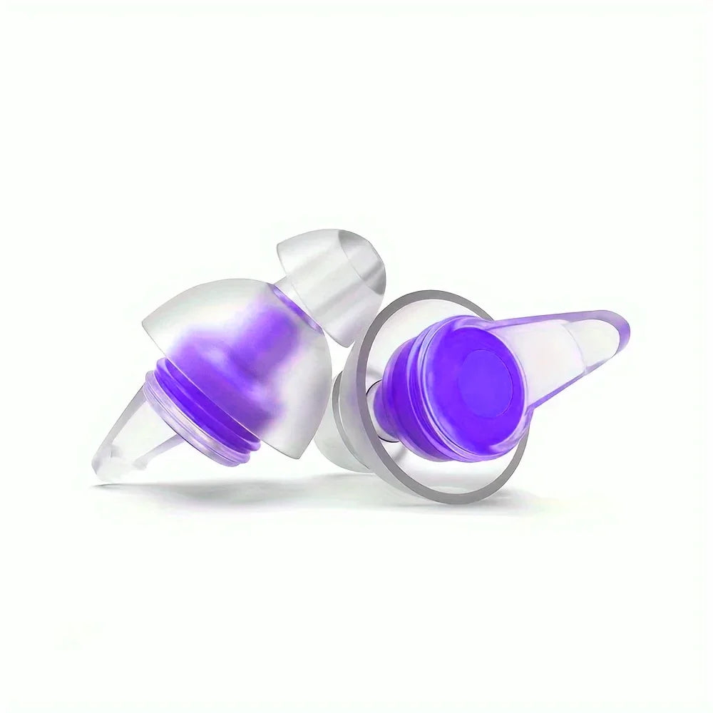 High Fidelity Concert Earplugs - Reusable Hypoallergenic Hearing Protection for Musicians & Events
