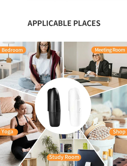 Plug-in Wall Fragrance Diffuser - Hotel Air Freshener, Bluetooth Essential Oil & Electric Aroma Diffuser Machine