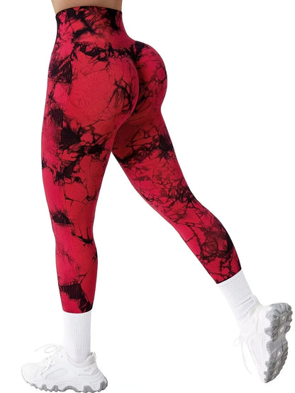 Women’s High-Waist Yoga Pants — Seamless Push-Up Sport Leggings for Fitness, Workout & Gym Wear