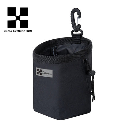 Portable Dog Training Treat Bag - Small Combination Waist Pouch for Puppy Snacks, Leash Walks & Outdoor Pet Training