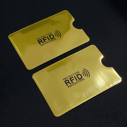 20PCS RFID Blocking Card Holder - Aluminum NFC Anti Scan Protector Case for ID & Credit Cards