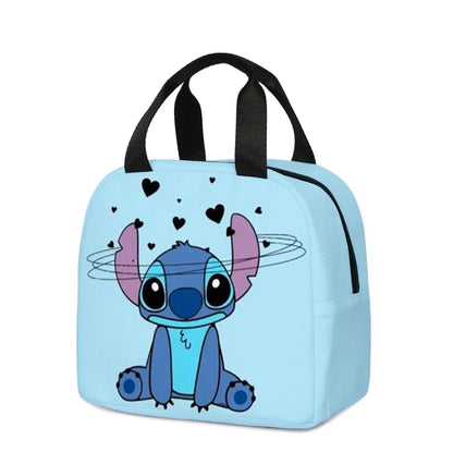 MINISO Stitch Children's Lunch Bag – Cartoon School Lunch Box Mochila, Perfect Gift for Kids