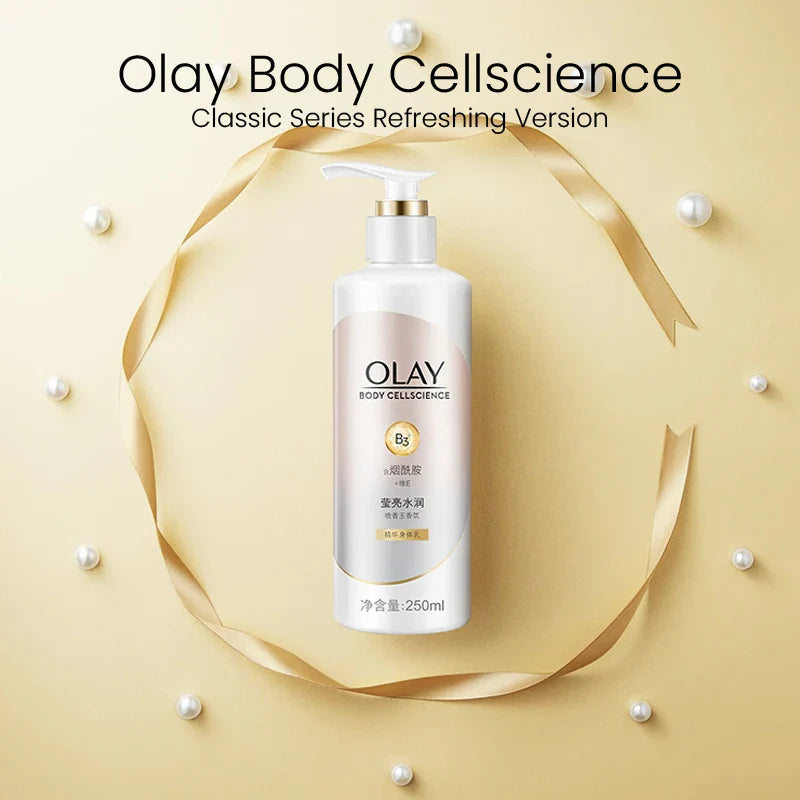 OLAY Body Cellscience Nourishing Lotion – Forest Berry & Rich Tuberose Flavors, Random Old/New Packaging