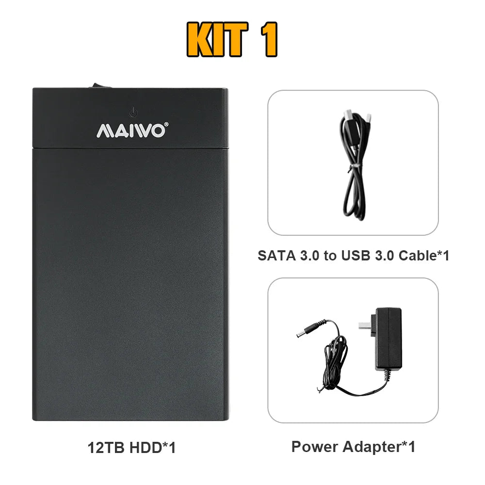 Portable 12TB External Gaming HDD – 390+ Retro Games for PS2, PS3, PS4, WiiU, MAME & Windows PC Playnite System
