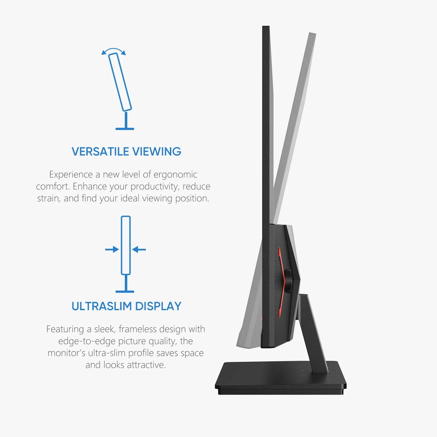 ARZOPA 27-Inch QHD Gaming Monitor — 180Hz Fast IPS, 1ms Response, FreeSync PC Monitor M1RC