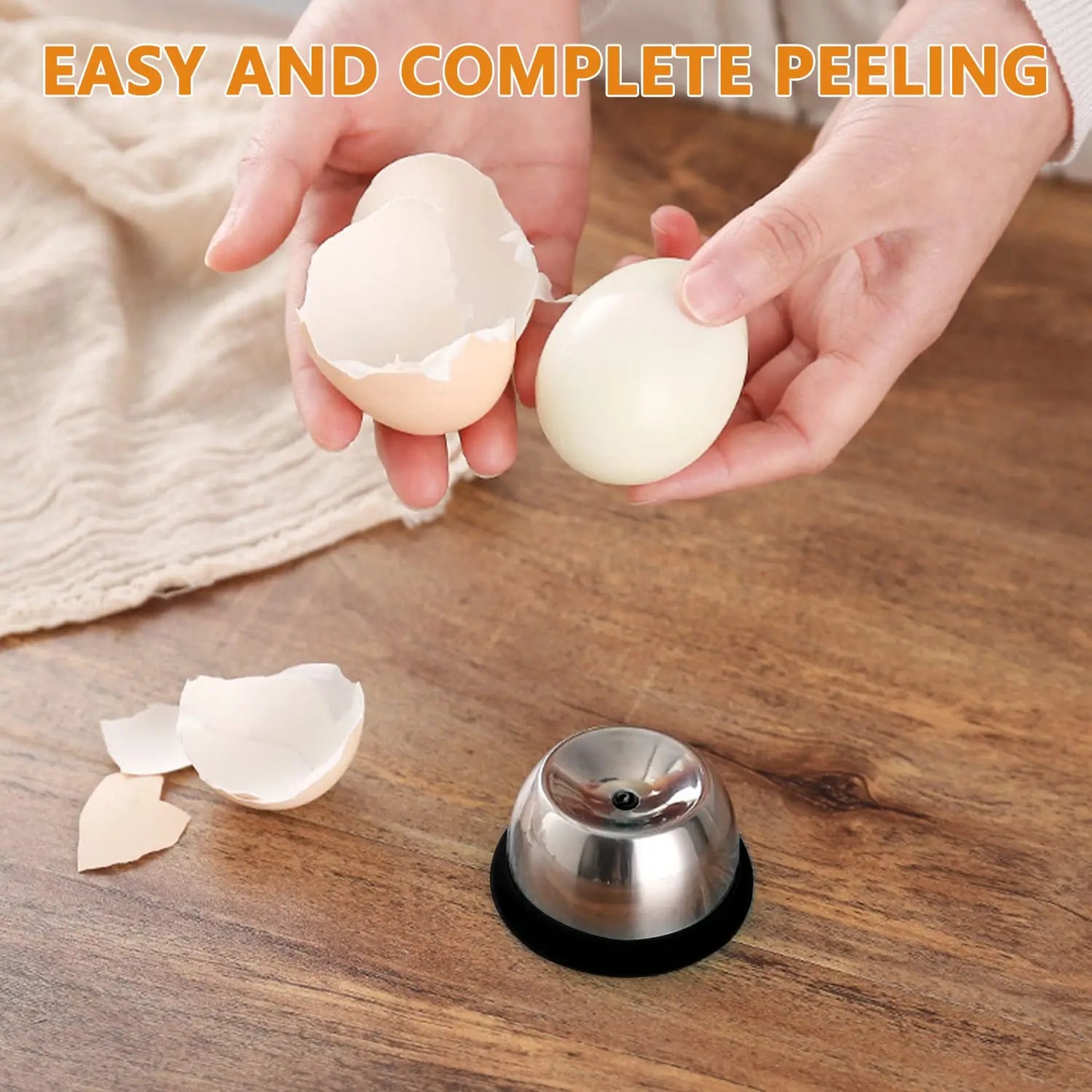 Stainless Steel Egg Piercer & Hole Puncher — Durable Kitchen Tool for Raw Eggs, Poaching & Baking