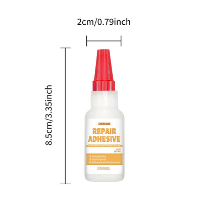 Heavy Duty Car Bumper Repair Glue – Universal Plastic Adhesive for Auto Body, Mirrors, Cracks & Hard Plastic Bonding
