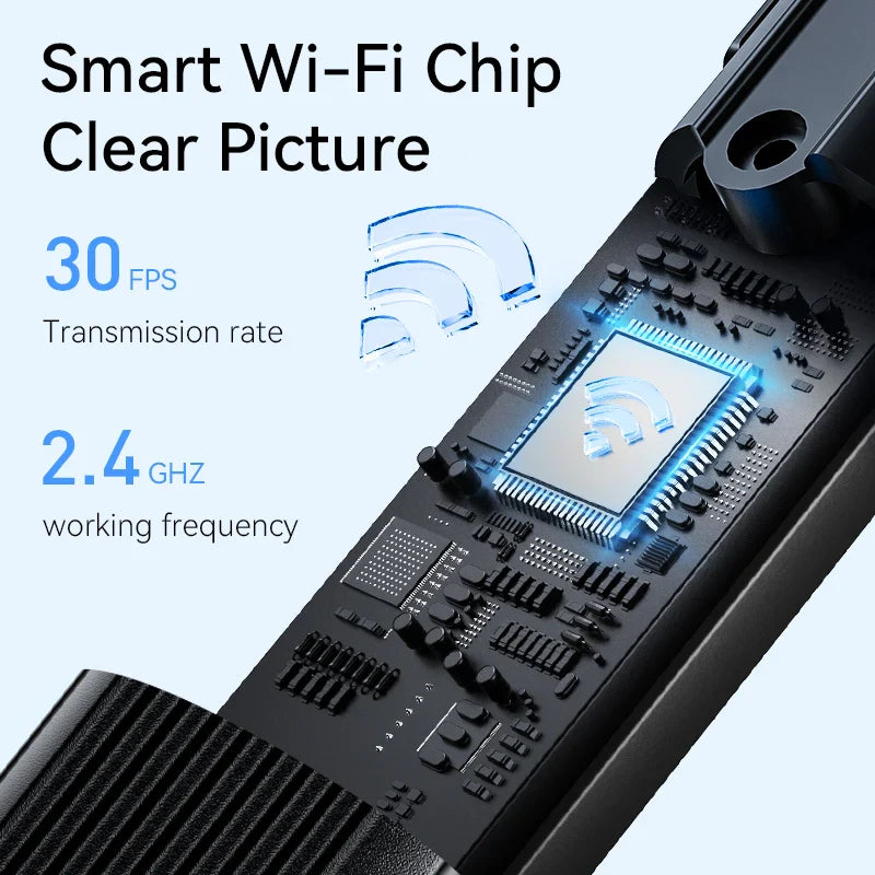 Visual Ear Wax Cleaner with Camera – Safe Earwax Removal Endoscope, 5M Luminous Otoscope & Ear Cleaning Tools for Ear Care