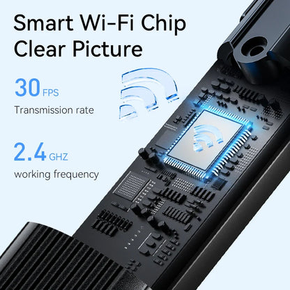 Visual Ear Wax Cleaner with Camera – Safe Earwax Removal Endoscope, 5M Luminous Otoscope & Ear Cleaning Tools for Ear Care
