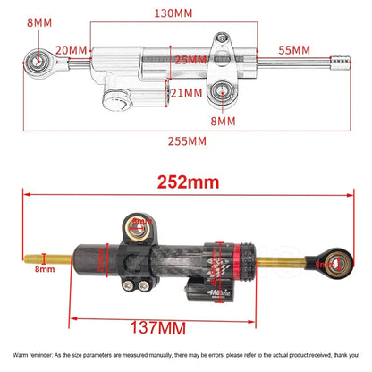 KuKirin G2 Max Scooter Steering Damper Stabilizer Mount Bracket – Aluminum & Steel Electric Scooter Modification Accessory