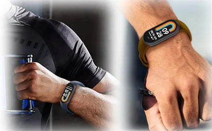 Sport Silicone Strap for Xiaomi Mi Band 9/8 NFC – Replacement Smartwatch Wristband Bracelet