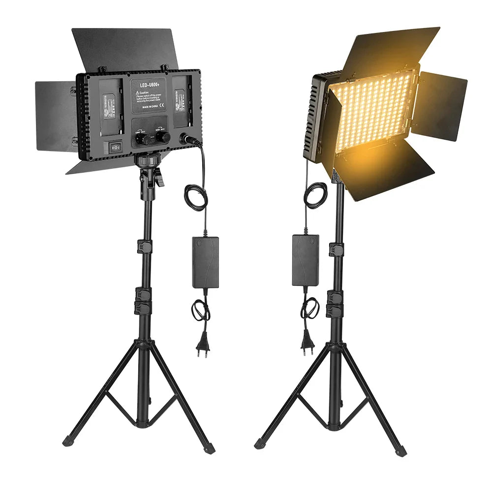 Nagnahz U800 LED Photo Studio Light - Portable Lighting for TikTok, YouTube, Gaming, and Live Video Recording