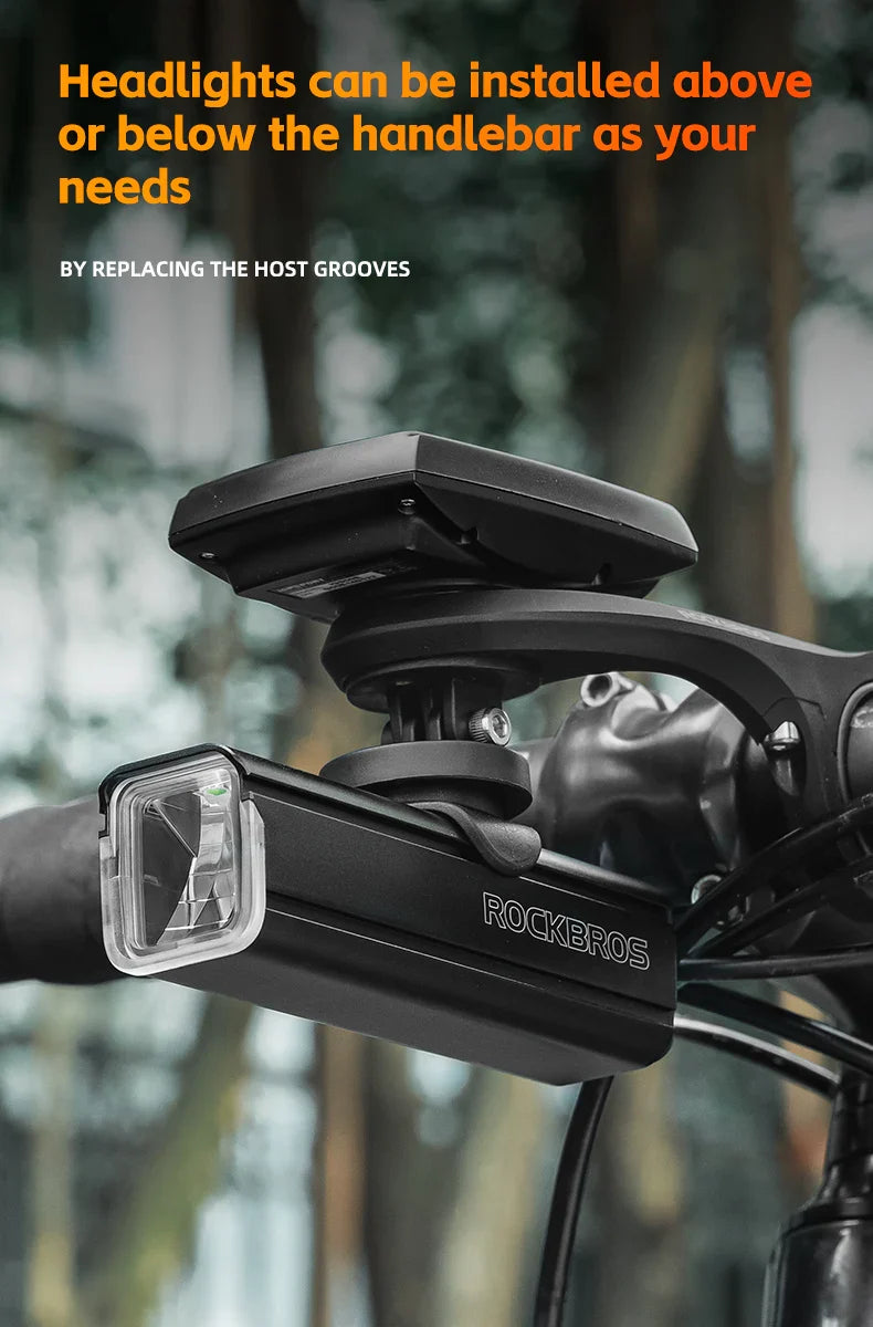 ROCKBROS Light Bracket – Nylon Bicycle Code Table Holder for Mountain & Road Bikes, Sports Camera & Lamp Extension Base
