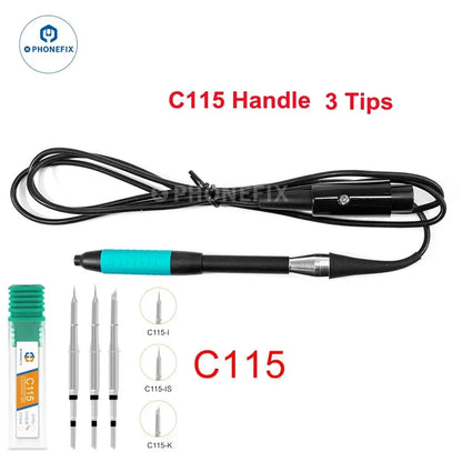 Sugon Soldering Handle — Compatible with T245/T210/T12/T115 for JBC, Aifen, A9PRO Welding Stations