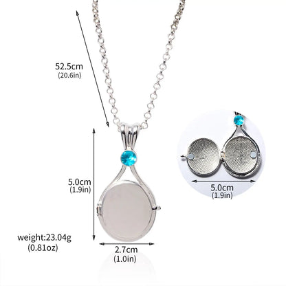 Classic TV H2O Mermaid Shell Necklace – Silver Plated Pendant for Women Cosplay Jewelry Gift