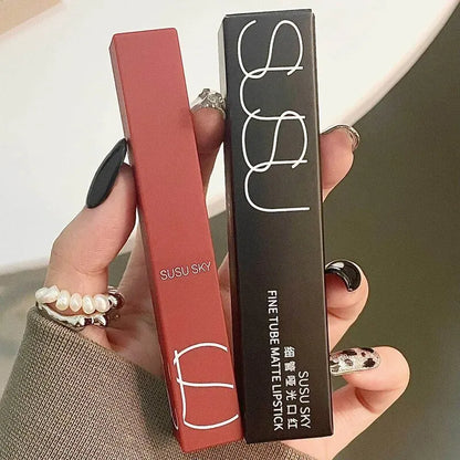 TX010 Matte Lipstick - Waterproof Long-Lasting Dual-Use Lip & Cheek Makeup