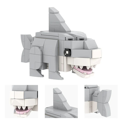 MOOXI Movie Series MOC BrickHeadz Building Blocks Set – DIY Educational Toy for Kids