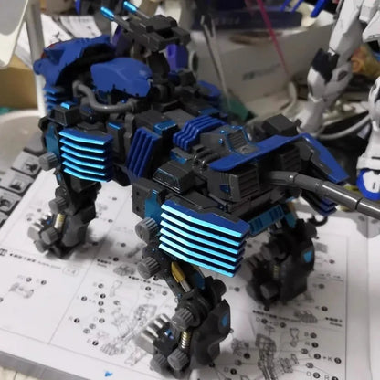 BT ZOIDS RPZ-03 Shield Liger Model Kit — 1:72 Scale Full Action Plastic Building Blocks for Birthday & Christmas Gifts