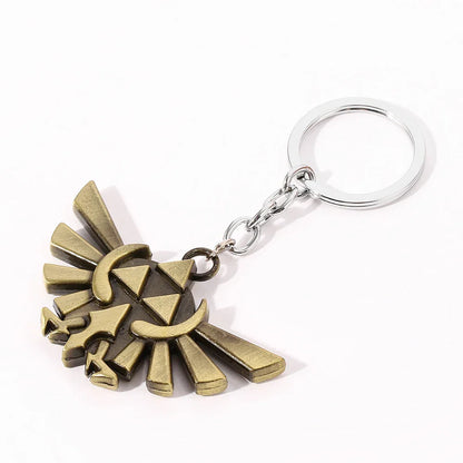 The Legend of Zelda Alloy Pendant Keychain – High-Quality Game Jewelry Gift for Fans