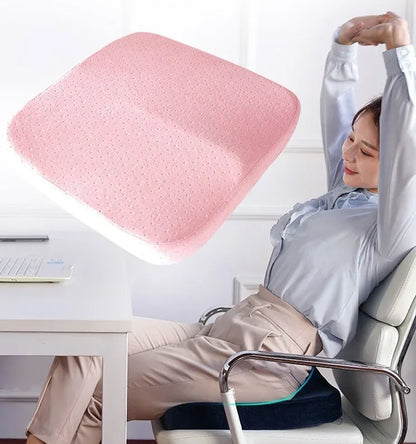 Orthopedic Memory Foam Coccyx Cushion – Non-Slip Tailbone & Sciatica Pain Relief Seat Pad for Office Chair & Car