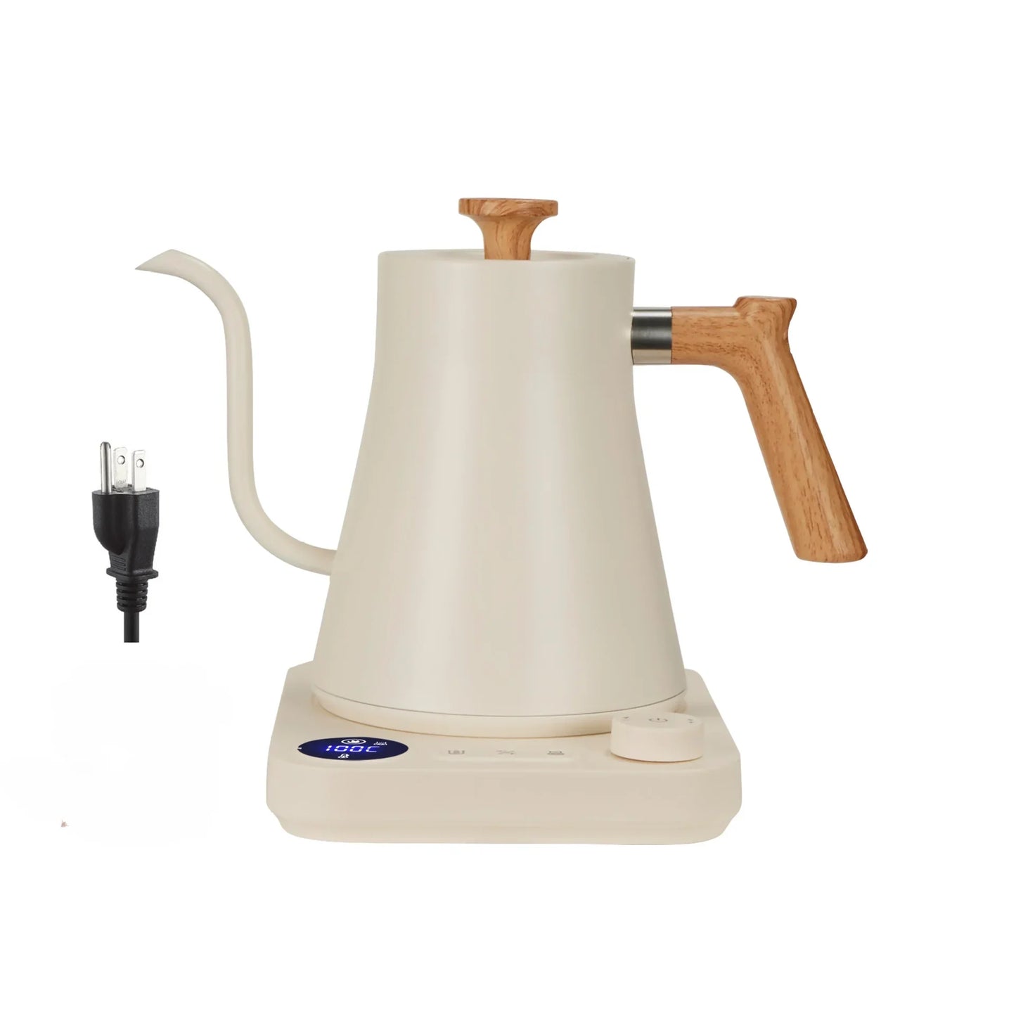 1200W Electric Gooseneck Kettle - Intelligent Constant Temperature Control Coffee & Tea Pot, Portable Hand Brewed Kettle