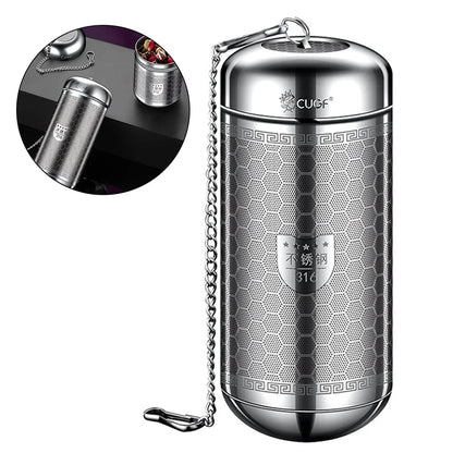 Stainless Steel Tea Infuser & Spice Strainer - Locking Mesh Ball Filter for Tea & Seasoning