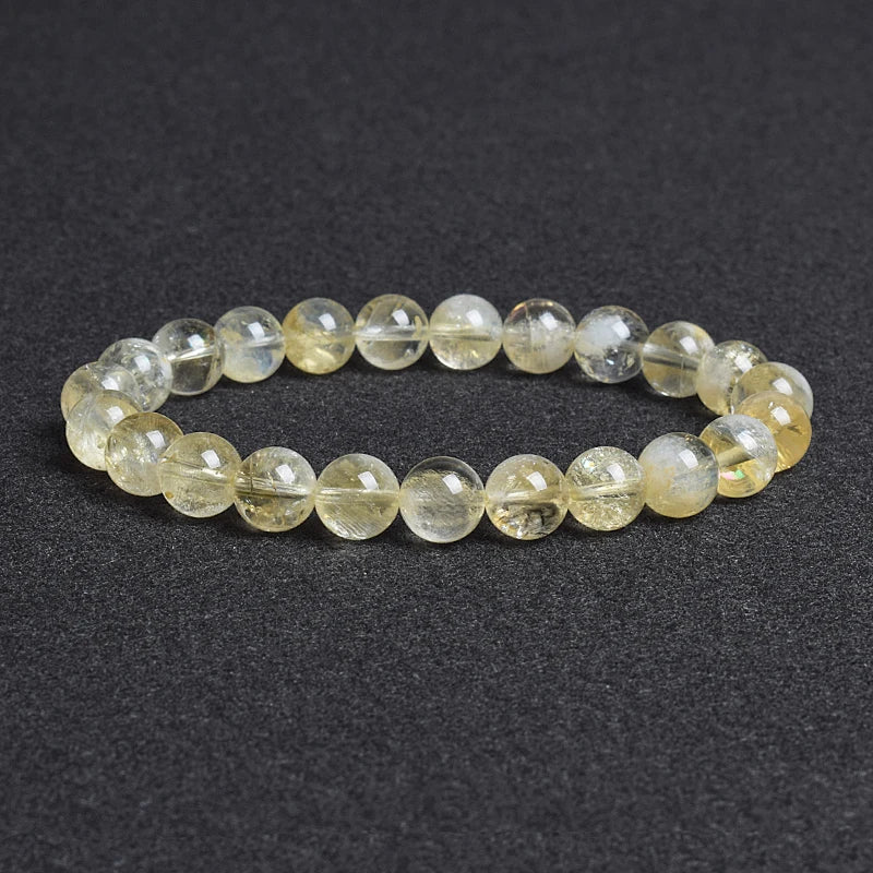 Genuine Natural Stone Beaded Bracelet – Apatite, Lapis Lazuli, Agate & Tiger Eye High Quality Crystal Gem Jewelry Bangle for Men & Women