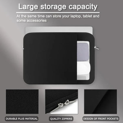 Laptop Bag Case - Protective Notebook Sleeve for MacBook Air Pro 13-15.6 Inch, Lenovo, Dell, HP & Xiaomi Computers