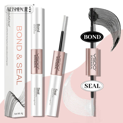 2-in-1 Bond & Seal Dual-Ended Eyelash Glue — Waterproof, Fast-Drying Strong Hold for Cluster Lashes